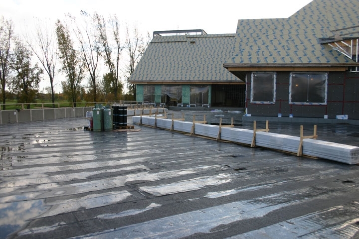 <strong>Espace Rive-Sud - Toit terrasse (LaPrairie)</strong><br>Chantier de construction